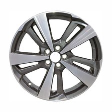 Refurbished 18x7.5 Machined Medium Charcoal Wheel Fits 2017-2021 Subaru Impreza