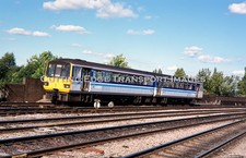 Original Railway Slide: Pacer DMU 143624 at Newport? 2000                 P-3981