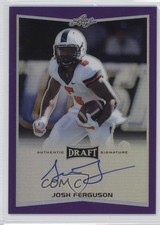 2016 Leaf Metal Draft Purple Prismatic 3/25 Josh Ferguson #BA-JF1 Auto o1u