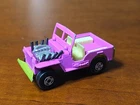 Vintage 1971 Matchbox Lesney Superfast No. 2 Jeep Hot Rod Pink  Made In England