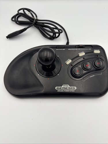 Controller joystick power stick arcade Sega Genesis OEM #1655 completamente revisionato - Foto 1 di 10