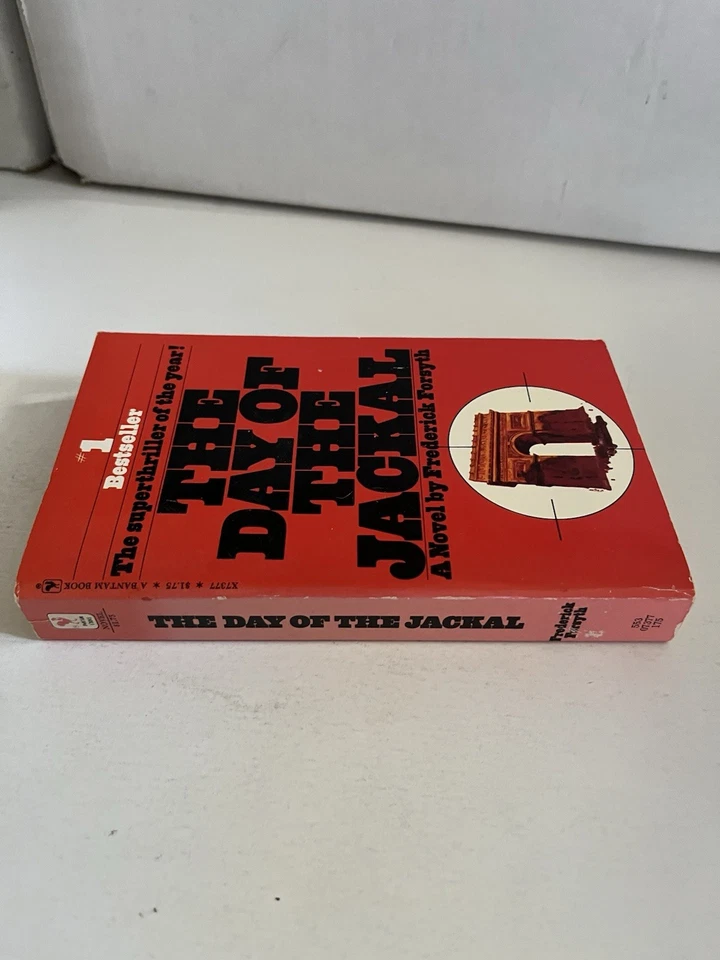 THE DAY OF THE JACKAL by Frederick Forsyth PB 1st Print Bantam 1972 Very Good Foto 3 de 4
