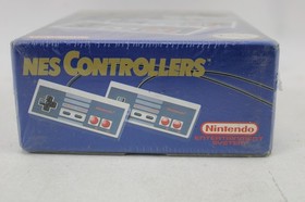 OEM Original Nintendo NES Controllers Set NIB Factory Sealed 1990 H-Seam