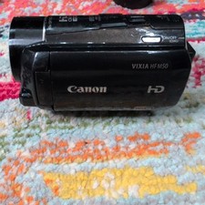 Canon Vixia HF M50 HD Digital Camcorder New Battery Good Shape