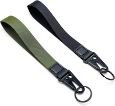 2 Pcs Wrist Lanyard for Keys Short Hand Wristlet Strap for Men and Women, Key Ch