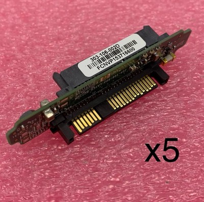 EMC 303-106-002D Server Hard Drive SAS Interposer Connection Board (Lot of 5)