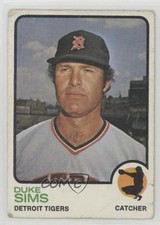 1973 Topps Duke Sims #304 0w8