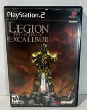 Legion: The Legend of Excalibur PlayStation 2 PS2 Complete CIB Tested & Working