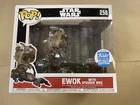Funko Pop Star Wars Ewok Speeder Bike 258 Funko Shop Limited Edition Exclusive