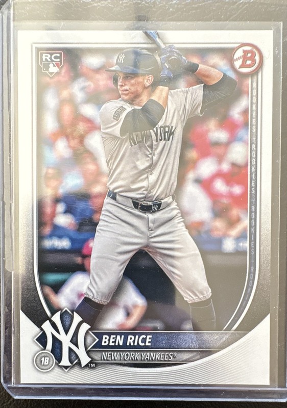 2025 Bowman - Ben Rice #85 (RC)