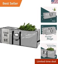 9ft Christmas Tree Storage Bag - Waterproof  Durable with Handles