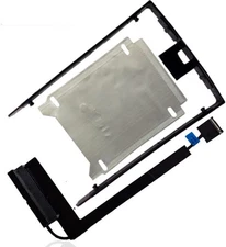2.5" HDD Caddy Bracket with Right Side Hard Drive Connector Cable with Holder Ti