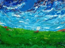DAVIS-Midwest Landscape...30x40”...oil on canvas