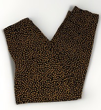 Women  s J. Crew Jamie Floral Print Elastic Waist Pull On Ankle Pants Size 4 EC