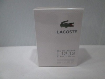 EAU DE LACOSTE L.12.12 BANC PURE Profumo Uomo Eau De Toilette 50ml spray