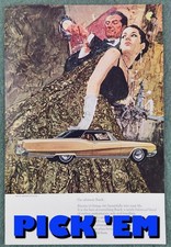 1967 Buick Electra 225 Vintage Magazine Print Ad Photo Mcm American Muscle Car