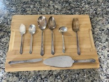 Damask Rose by Oneida Sterling Silver Essential Serving Pieces 8 Total