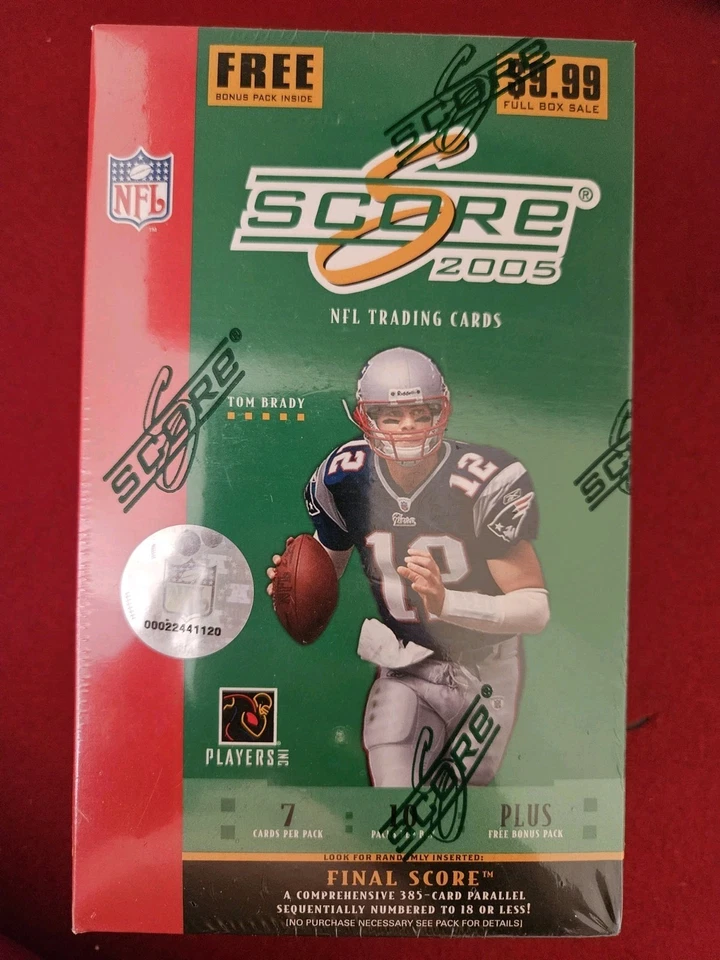Score 2005 NFL Box BLASTER (Tom Brady) ROGERS R.C. - Image 3 of 3