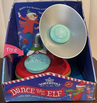HALLMARK DANCE LIKE AN ELF SANTA SHUFFLE/COOKIE BOOGIE JUMP JIGGLE HOP FUN