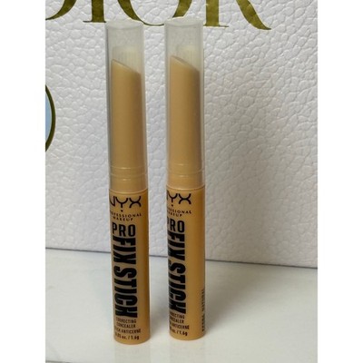TWO (2) NYX Prof. Makeup Pro Fix Stick Correcting Concealer - NATURAL-NEW-SEALED
