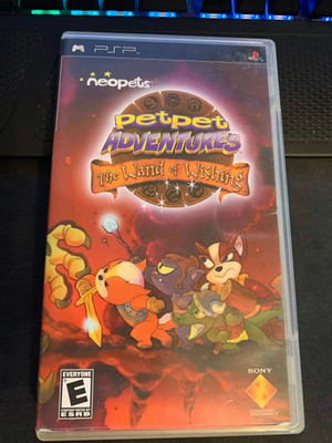 Petpet Adventures The Wand of Wishing - Sony Portable PSP - Complete tested!