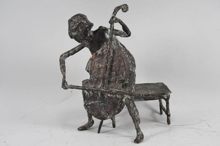 Q76P06 Wolfgang Binding (1937) Bronze Sculpture Signed