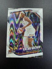 2025 Panini Prizm WNBA - Kalani Brown #55 Phoenix Mercury White Seismic Prizm