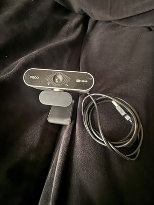 IFROO FHD 1080P Webcam w/ Microphone Wide-Angle, non-Fisheye Desktop Laptop  