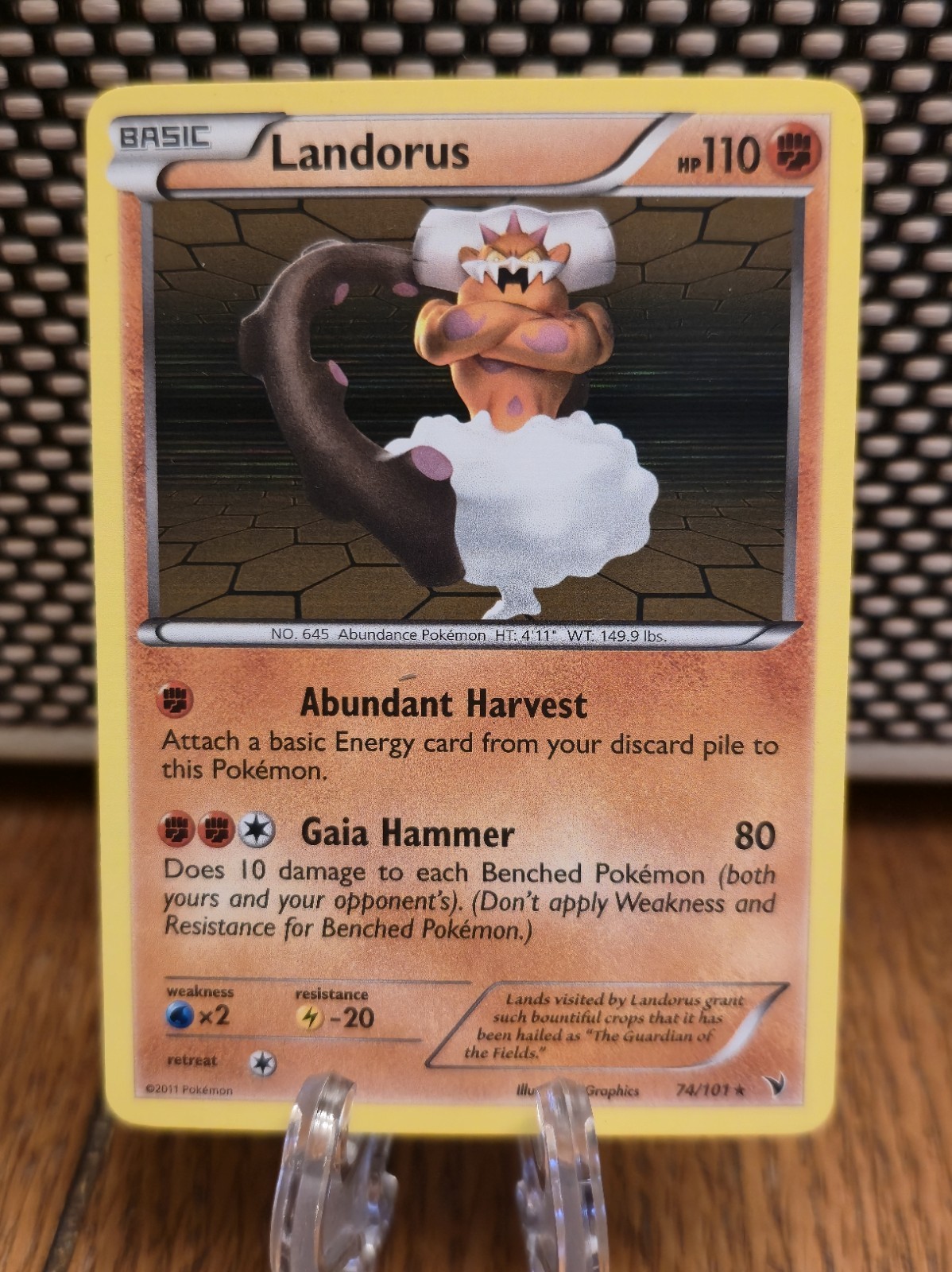 Landorus 74/101 Noble Victories Holo
