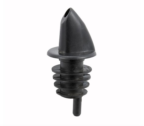 Used Tablecraft Free Flow Pourers Spouts Flair Liquor Bottle Black 11ct.
