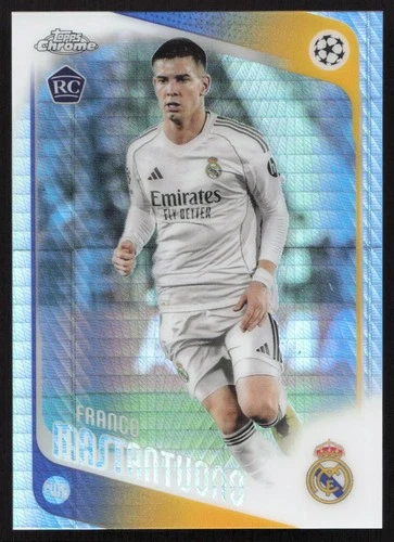 2025-26 Topps Chrome UEFA Club Competitions - Franco Mastantuono #172 Prism (RC)