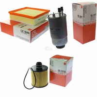Mahle / Knecht Kraftstofffilter KL 567 Luftfilter LX 1846 ÖLfilter OX 779D