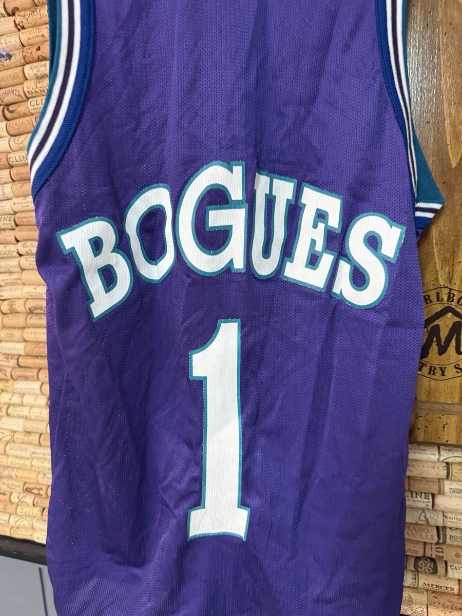 ビンテージ　1990年代　NBA jersey Muggsy Bogues Muggsy Bogues #1 Charlotte Hornets NBA Vintage 90s Champion