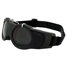 Birdz Eyewear Steam-Punk Motorcycle Goggles Premium Eye Protection with Dark