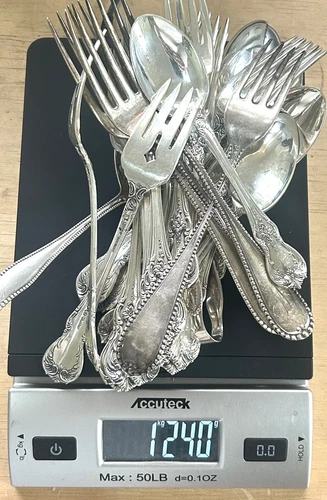 Sterling Silver Flatware Scrap Lot 1240g