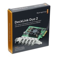 BlackMagic Design DeckLink Duo 2 PCIe Capture/Playback Card