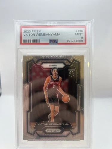 2023 Prizm Victor Wembanyama Rookie PSA 9