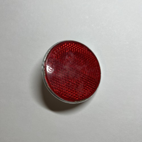 Vintage SAE-A Cat Eye RR-210 Red Reflector Lens Japan 8434