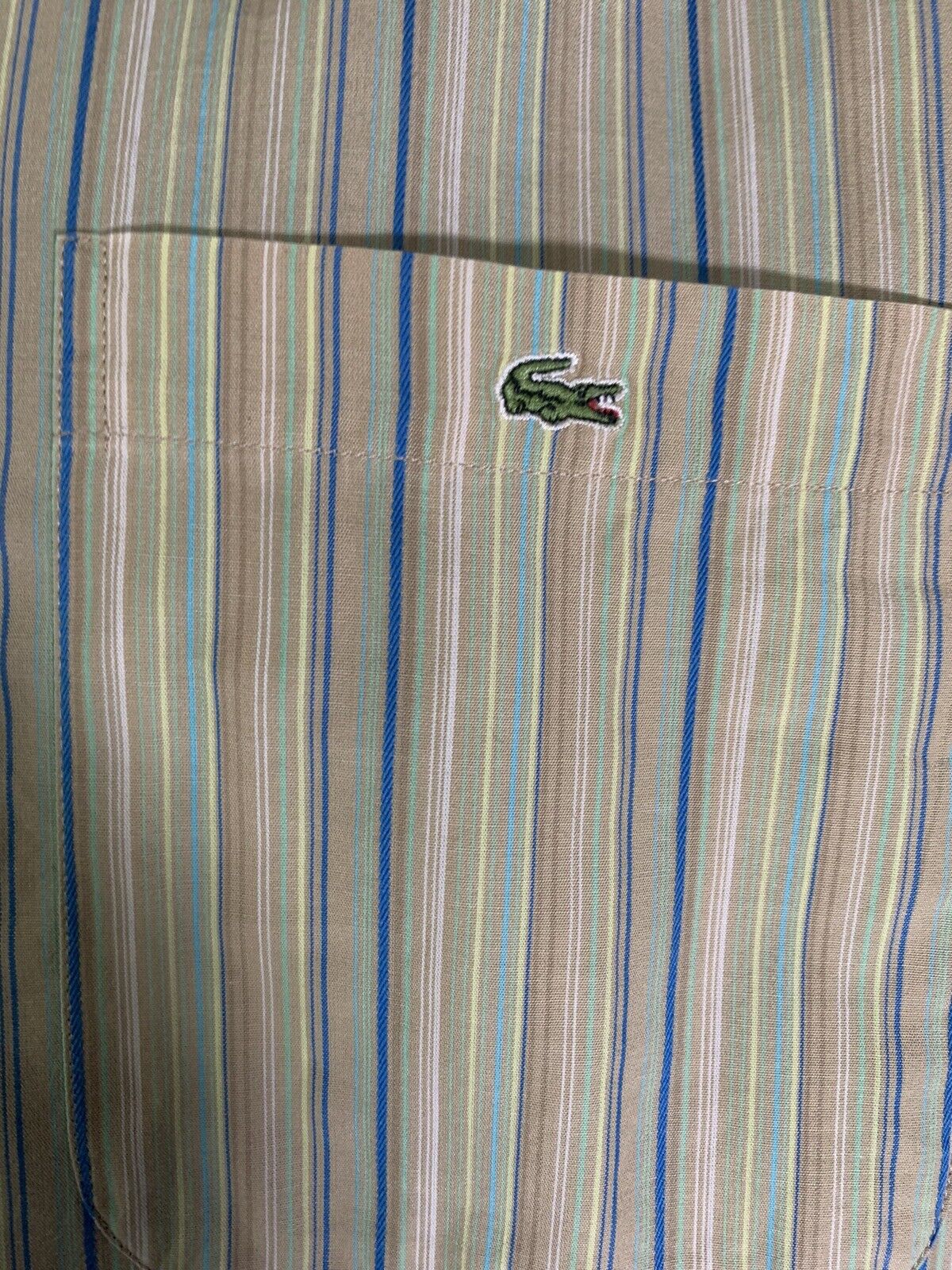 Lacoste Striped Long Sleeves Button Down Dress Sh… - image 3