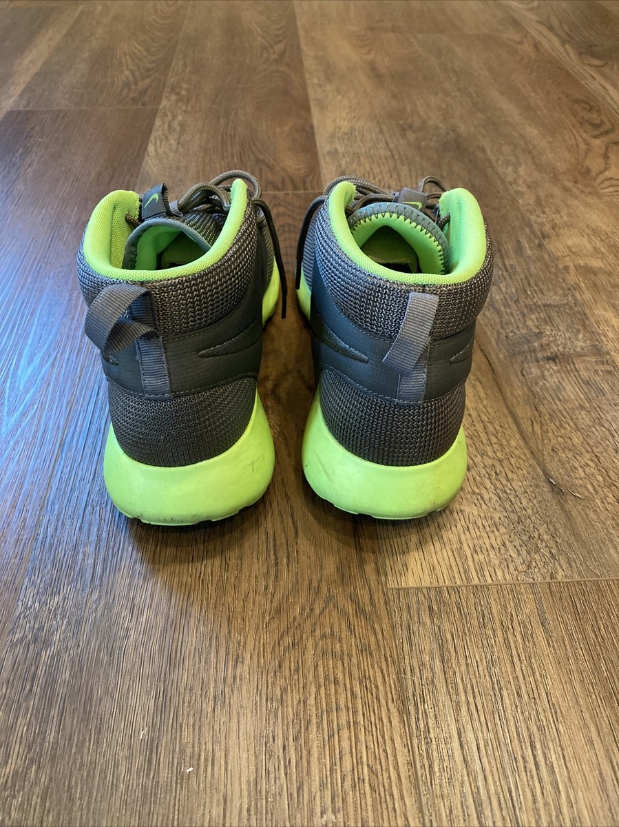 Size 11 - Nike Rosherun Mid Flash Lime for sale online | eBay