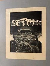 Dragnet 71 Surrealist Lithography Apocalyptic Fantasy