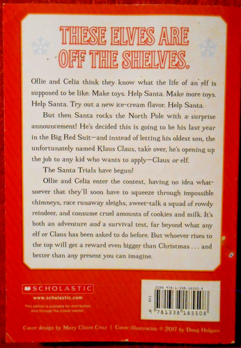 Scholastic Top Elf TPB Caleb Zane Huett Short Pointy eared and ready to Sleigh - Picture 2 of 2
