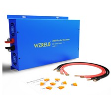 48V to 120V 220V Power Converter 2500W Pure Sine Wave Inverter Off Grid DC to AC