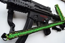 60" Tactical Paracord Gun Rifle Bow Shotgun Sling 1 or 2 Point w/QD ZOMBIEFIED