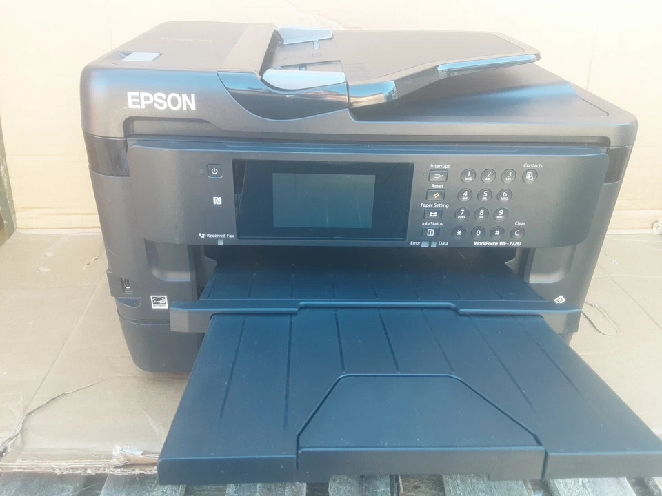 Epson WorkForce WF-7720DTWF Print+Scan+Copy, +Fax A3 Wi-Fi Printer + TRAY - Image 4 of 4