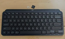 OEM Logitech MX Keys MINI Keyboard REPLACEMENT KEY CAPS & HINGE ONLY Parts Black