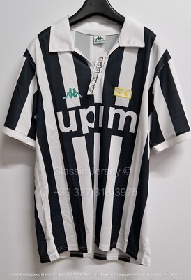 Juventus Home Baggio Juventus Jersey ROBERTO BAGGIO SIGNED 1993 - Main Image