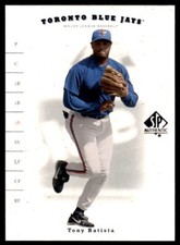 2001 Upper Deck SP Authentic Tony Batista . Toronto Blue Jays #9
