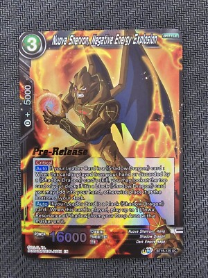DBS Masters - Nova Shenron, Negative Energy Explosion - BT15-135 Prerelease ENG