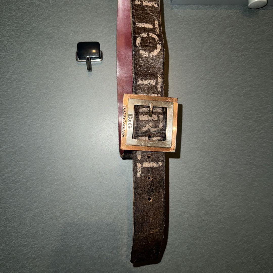 Dolce & Gabbana Archive Belt Leather Men's From Japan i2710 Dolce & Gabbana Archive Belt Leather Men's From Japan i2710